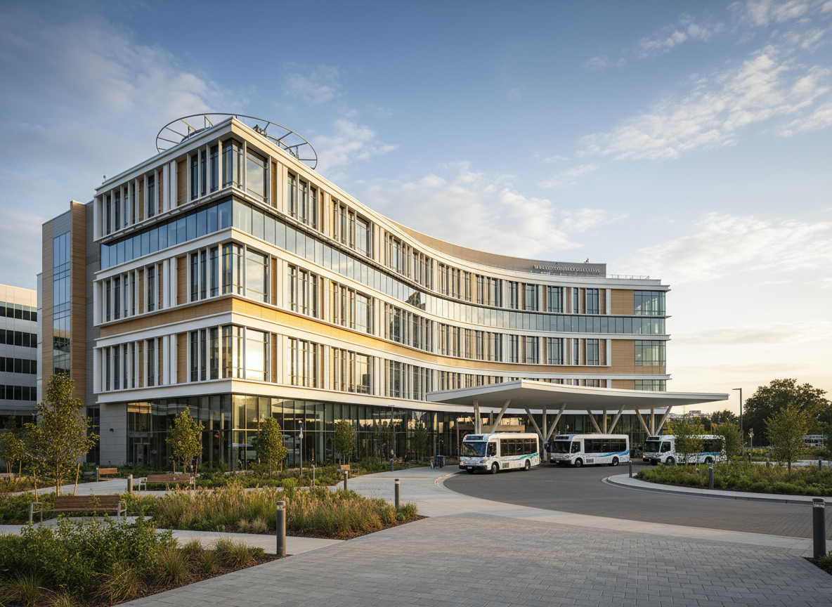 Modern hospital or medical facility