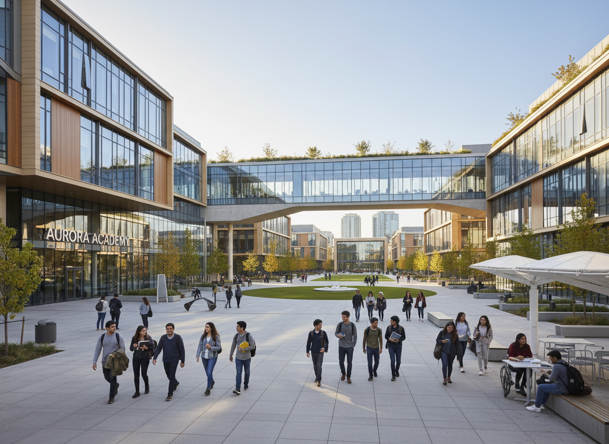 School or university campus building